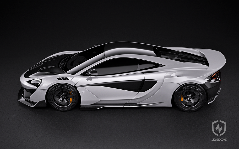 McLaren 570S Wide Body Carbon Fiber Kit – Heritage + Aero Upgrade