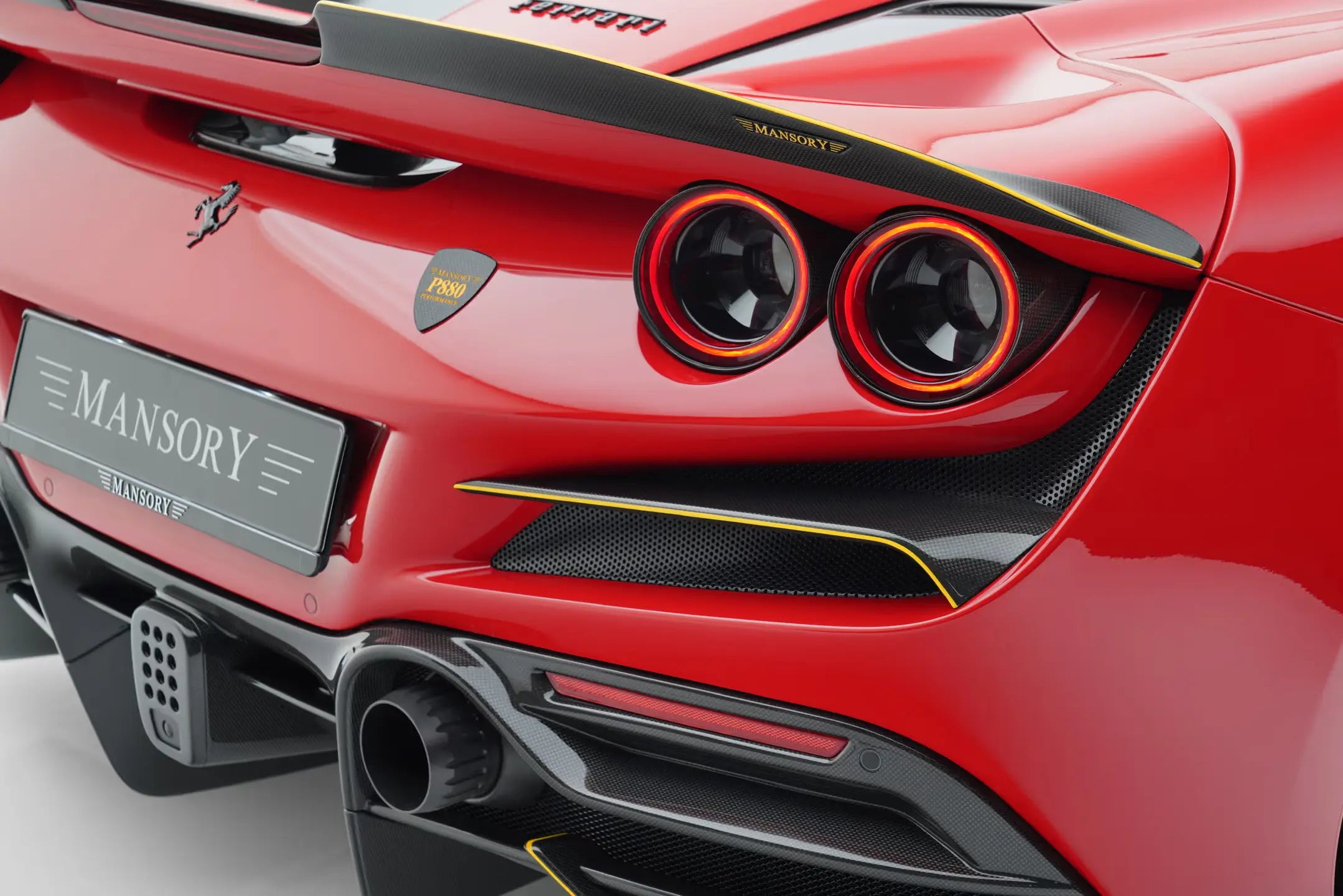Ferrari F8 Mansory Dry Carbon Fiber Body Kit