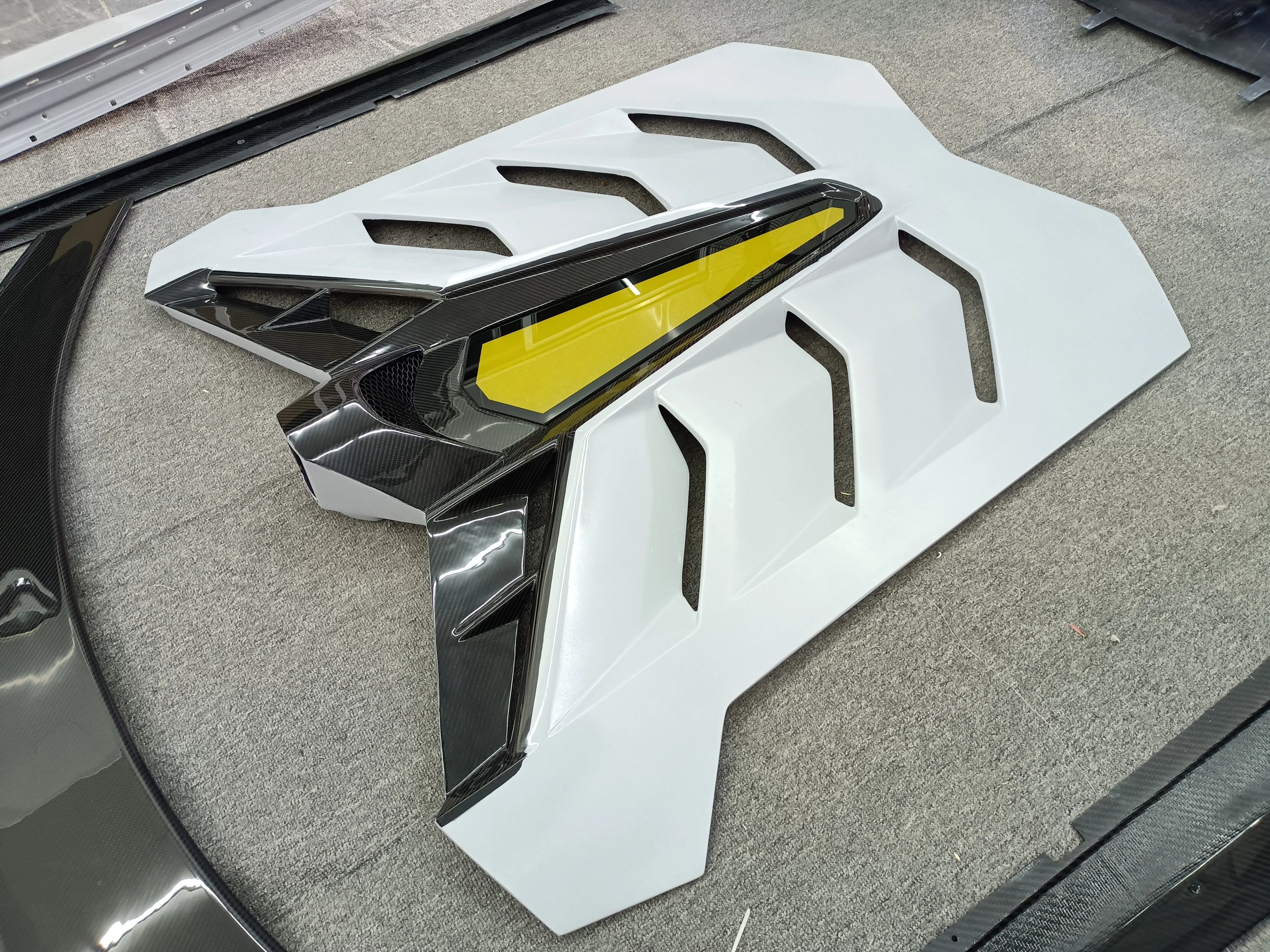 Lamborghini Aventador SVJ Conversion Body Kit (Dry Carbon)