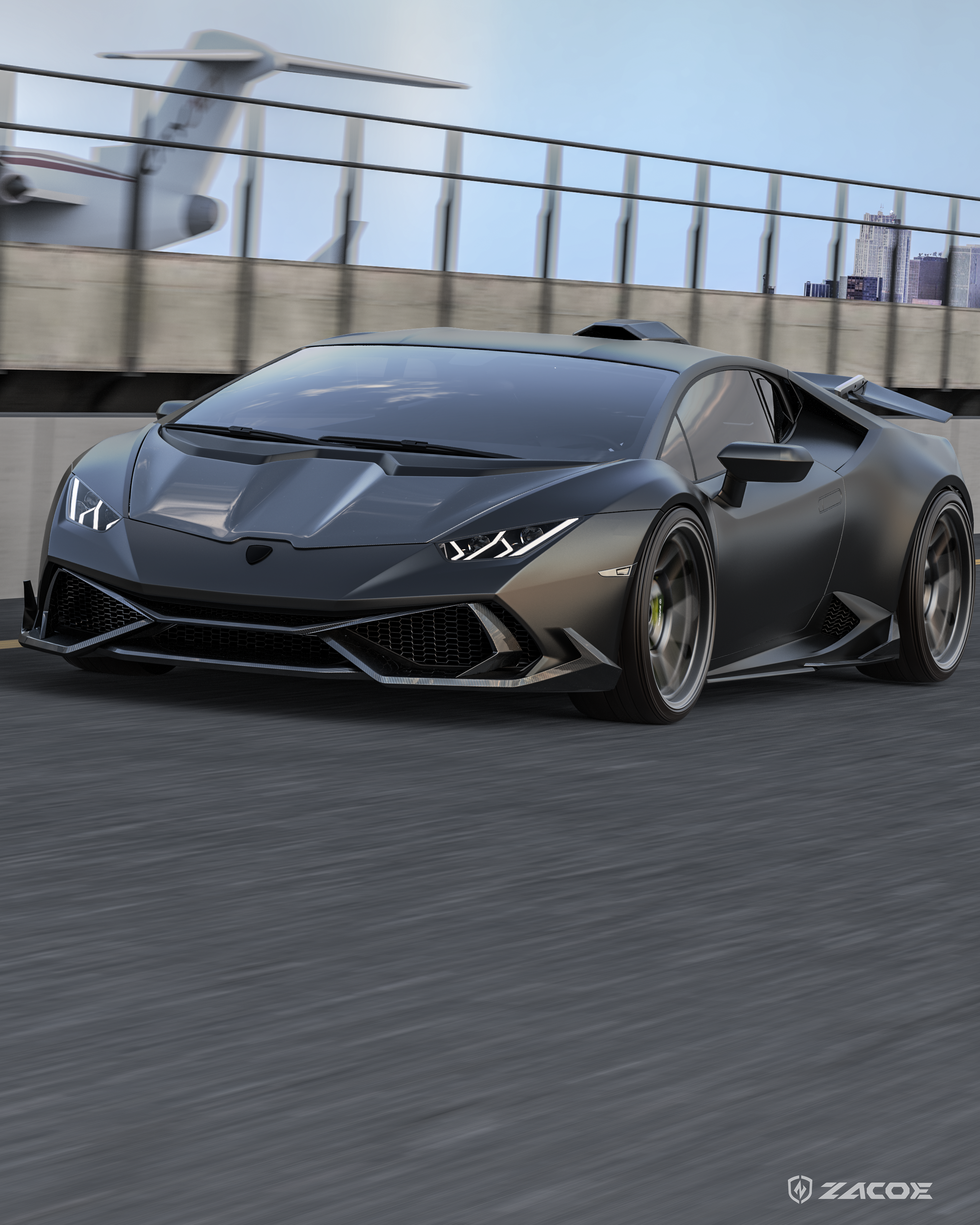 Lamborghini Huracán EVO Carbon Fiber Body Kit