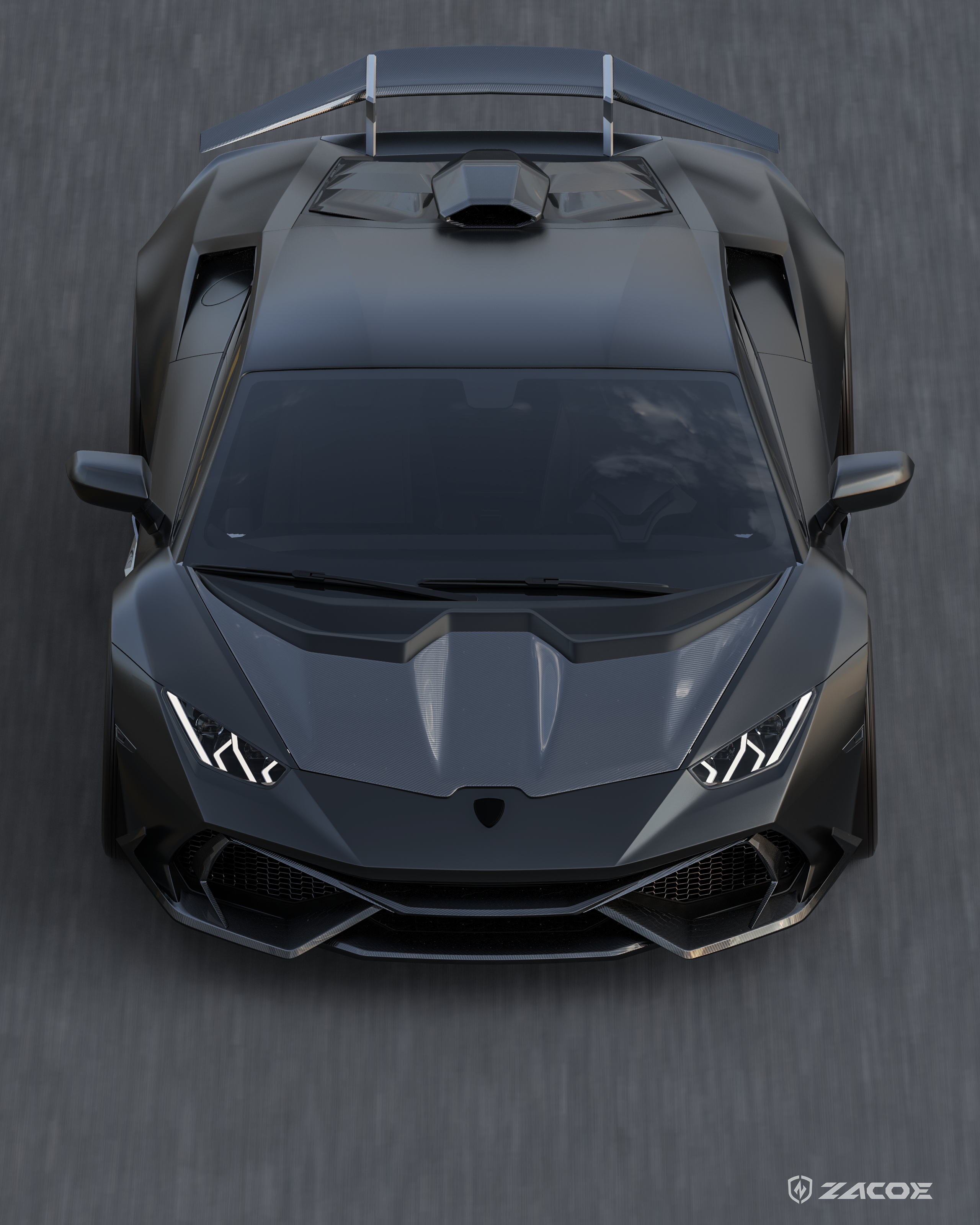 Lamborghini Huracán EVO Carbon Fiber Body Kit