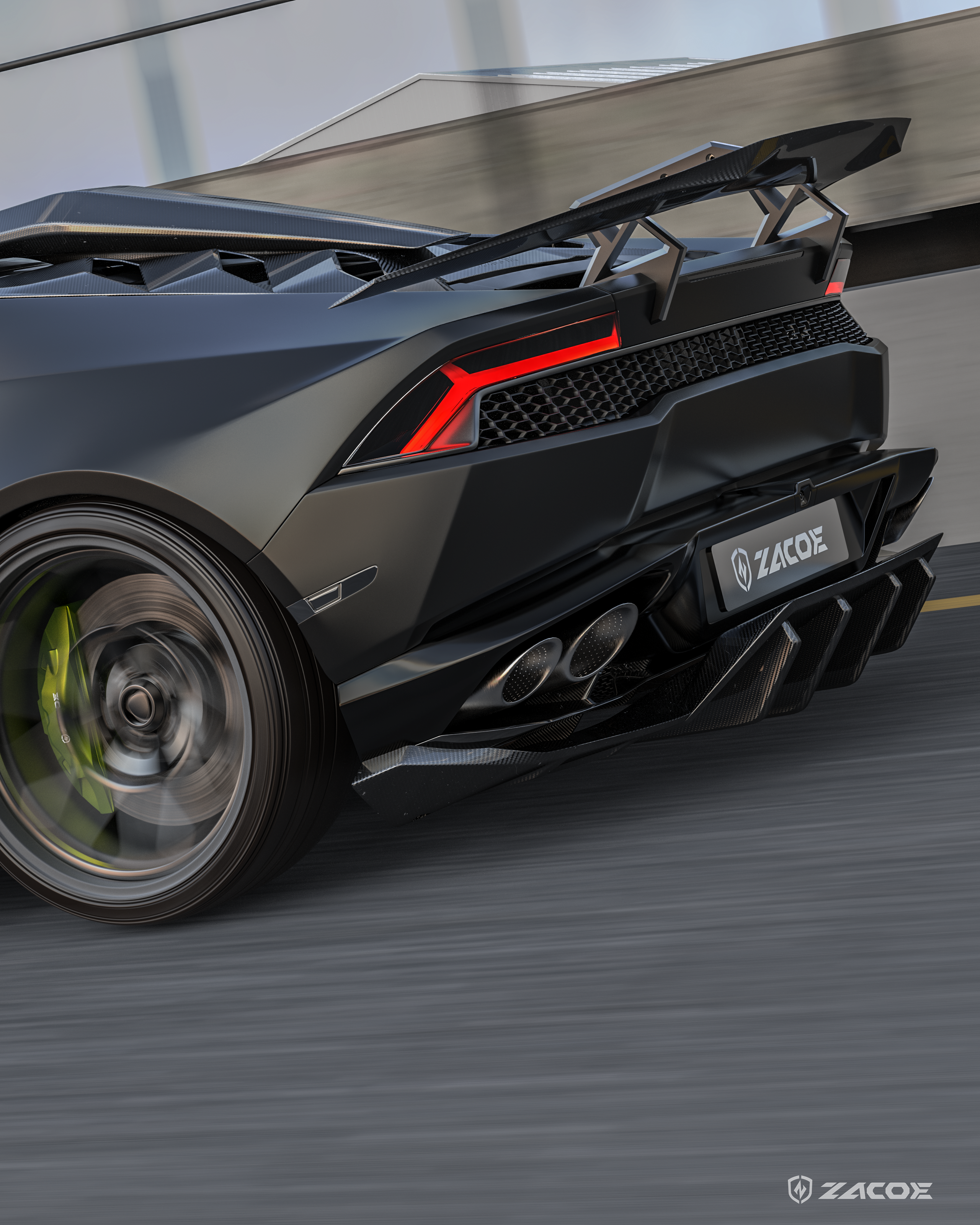 Lamborghini Huracán EVO Carbon Fiber Body Kit