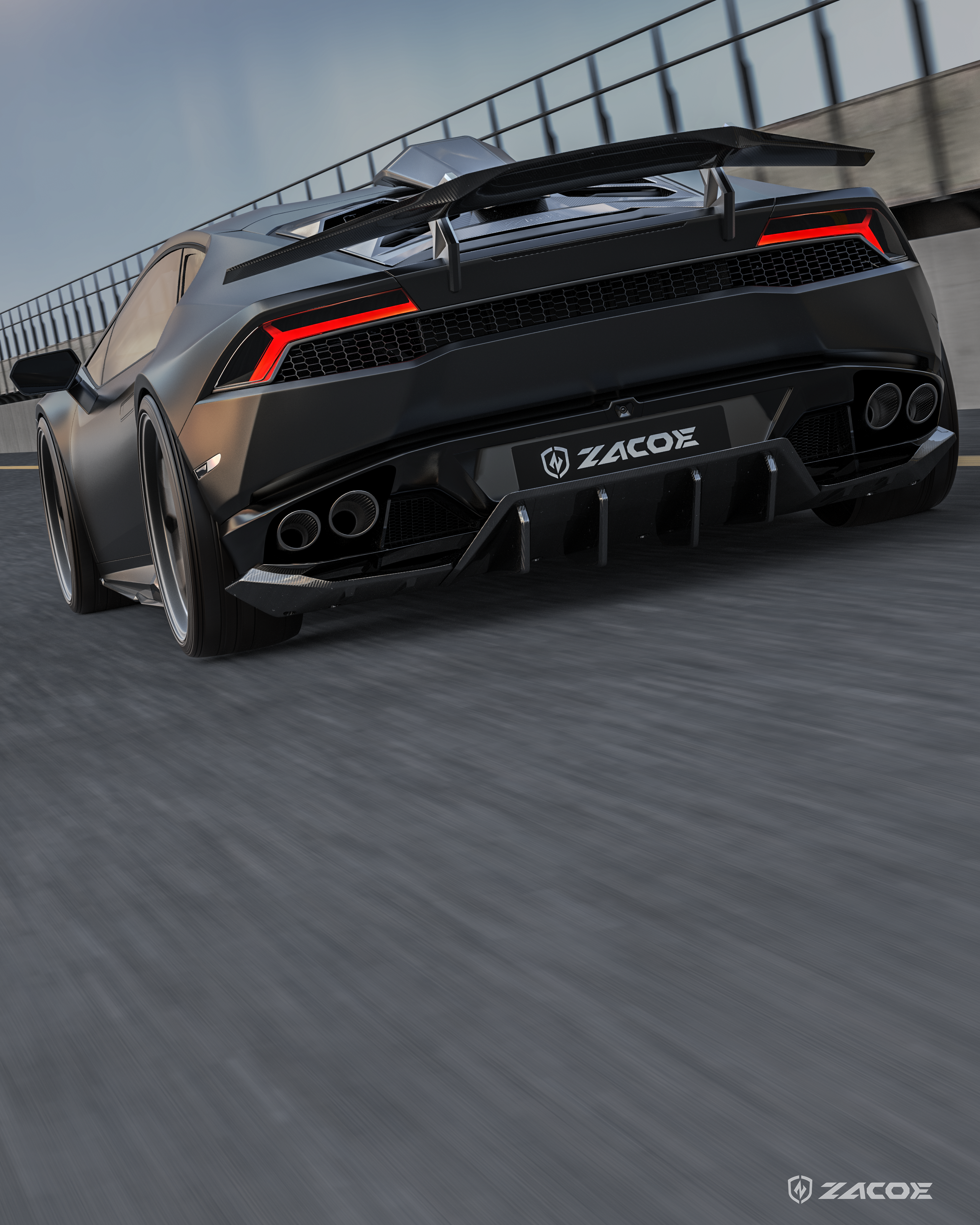 Lamborghini Huracán EVO Carbon Fiber Body Kit