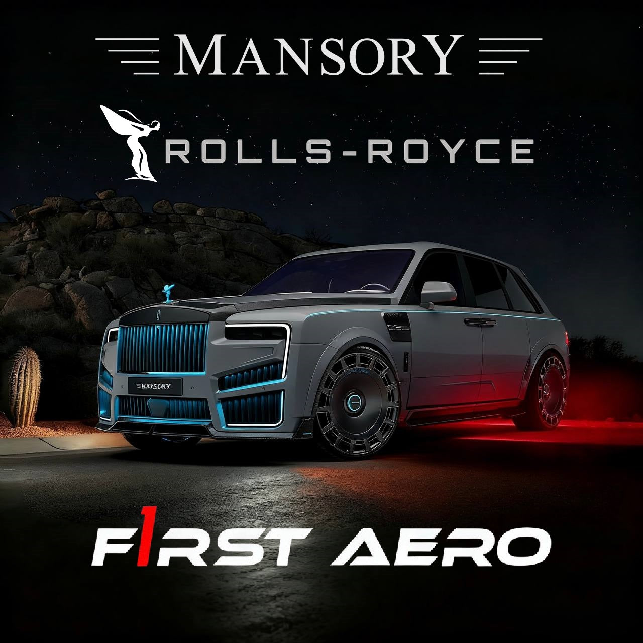 Rolls-Royce Cullinan II Atelier Mansory Conversion Kit (MY2025)