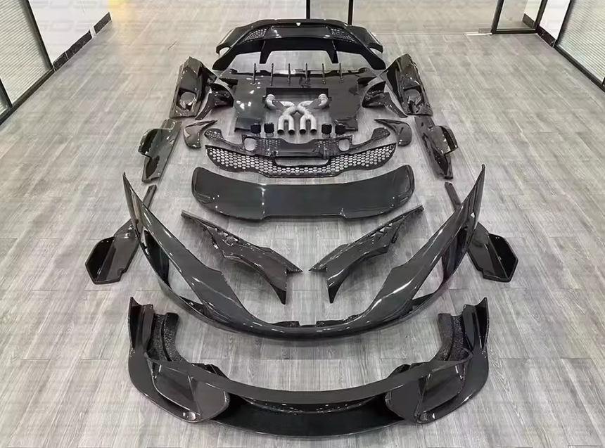 McLaren 720S to 765LT Conversion Body Kit (Dry Carbon)