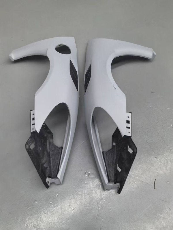 Full DRY Carbon Fiber Full Body Kit For Porsche 718 Upgrade to GT4