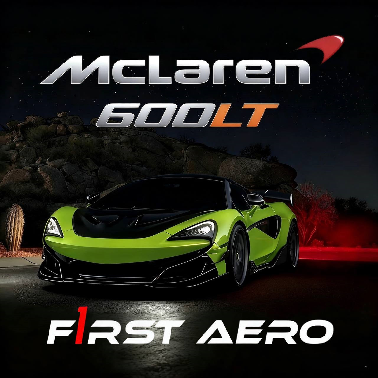 McLaren 540C / 570S to 600LT Conversion Body Kit (Dry Carbon)