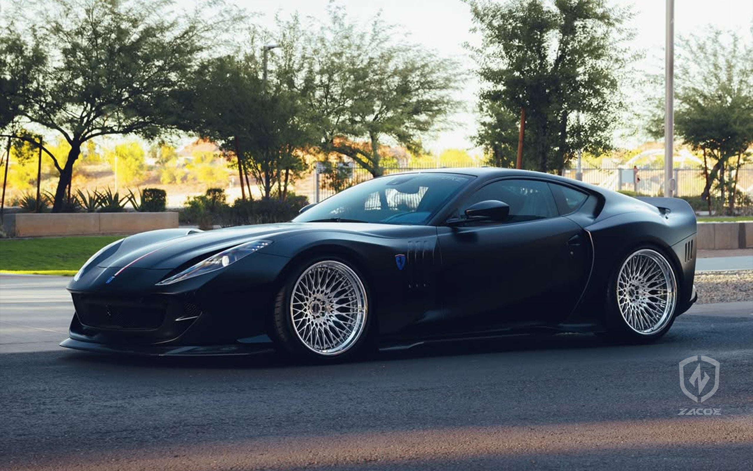 Ferrari 812 Superfast Widebody Carbon Fiber Kit – Muscular Stance Upgrade