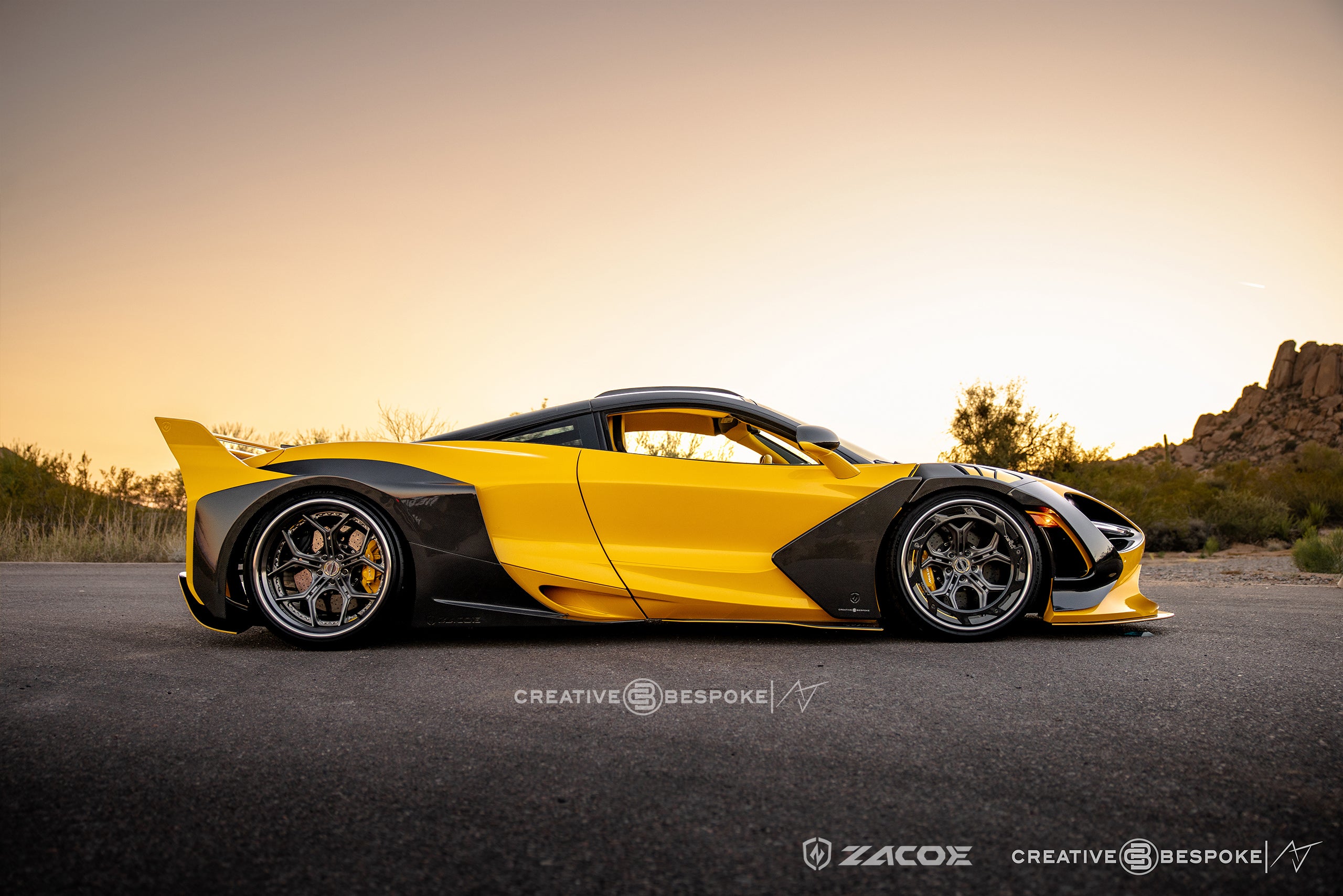McLaren 720S Galaxy Carbon Wide Body Conversion Kit