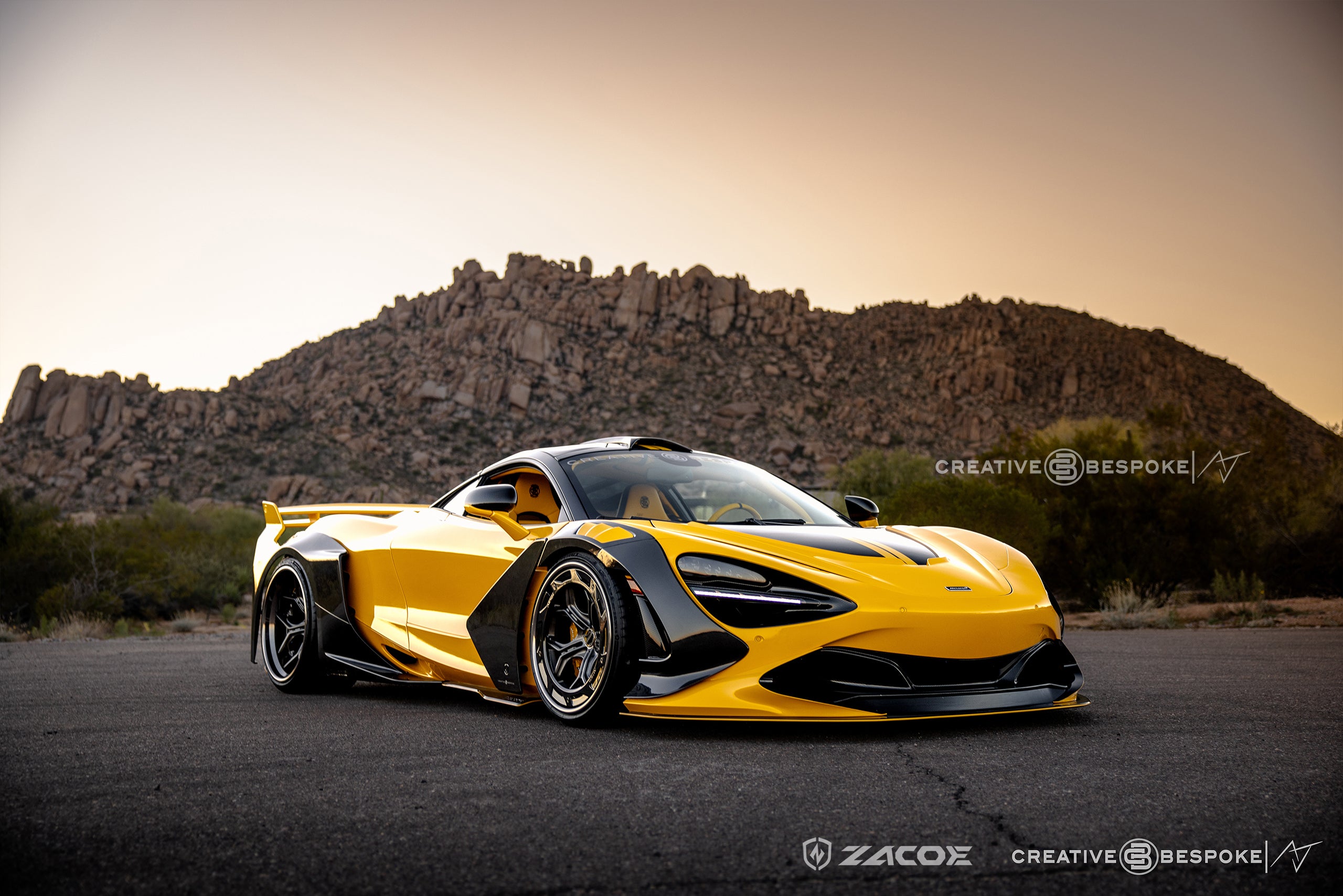 McLaren 720S Galaxy Carbon Wide Body Conversion Kit
