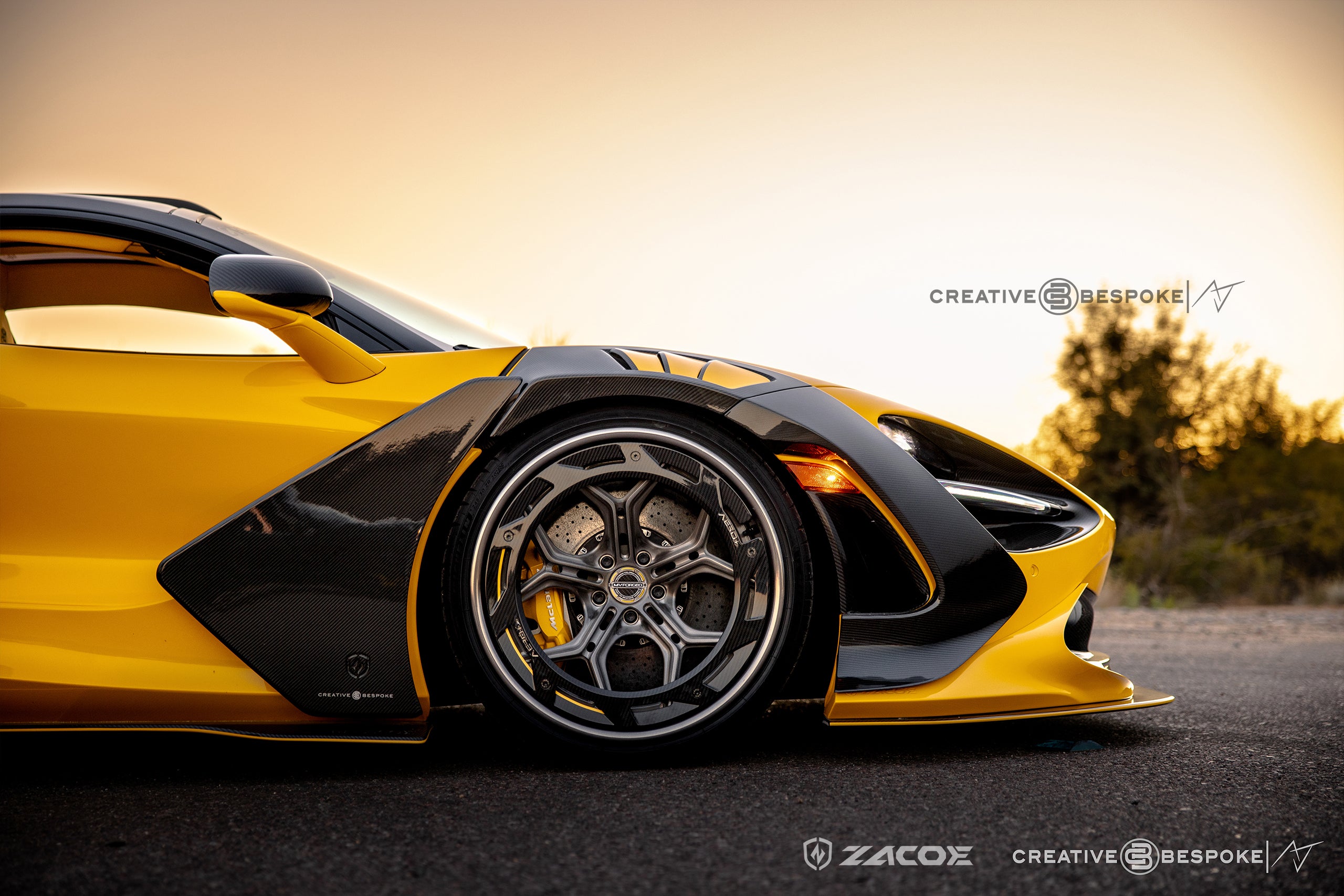 McLaren 720S Galaxy Carbon Wide Body Conversion Kit