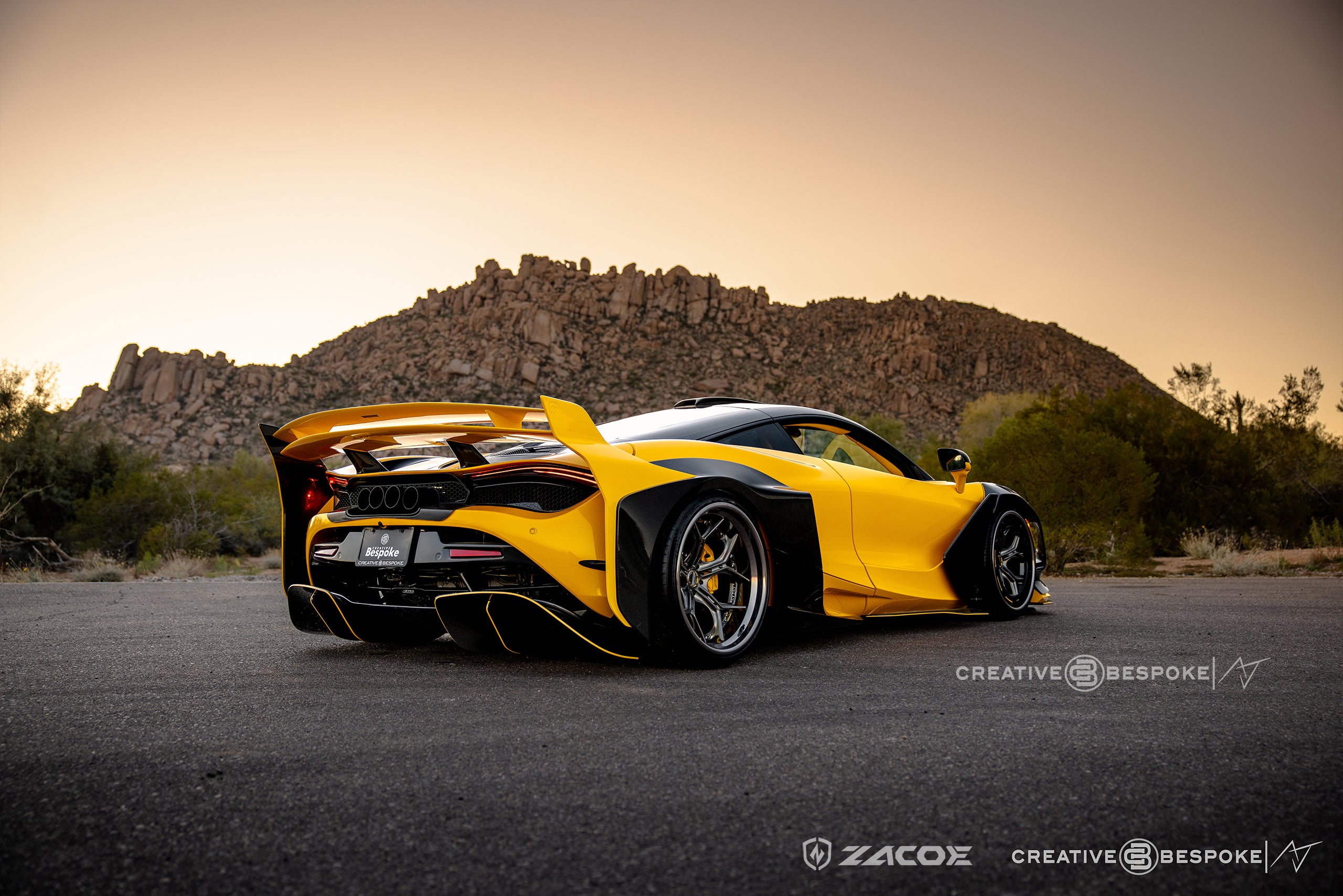 McLaren 720S Galaxy Carbon Wide Body Conversion Kit