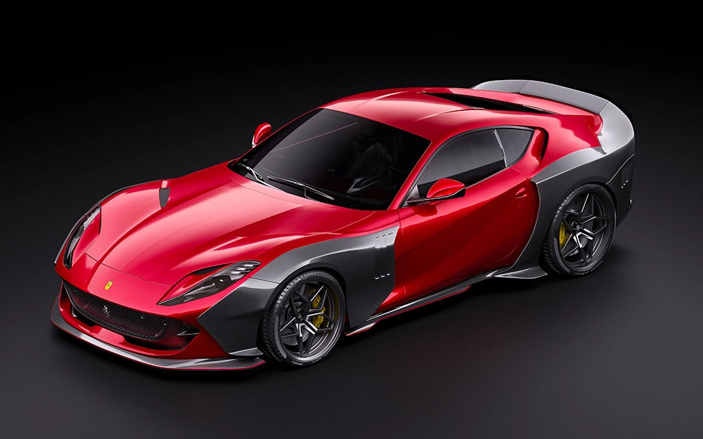 Ferrari 812 Superfast Widebody Carbon Fiber Kit – Muscular Stance Upgrade