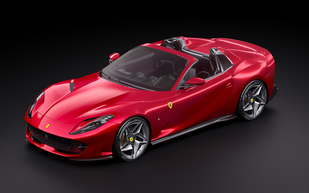 Ferrari 812 GTS Wide Body Carbon Fiber Kit – Muscle Stance Upgrade