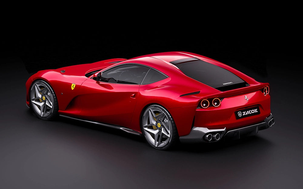 Ferrari 812 Superfast Widebody Carbon Fiber Kit – Muscular Stance Upgrade