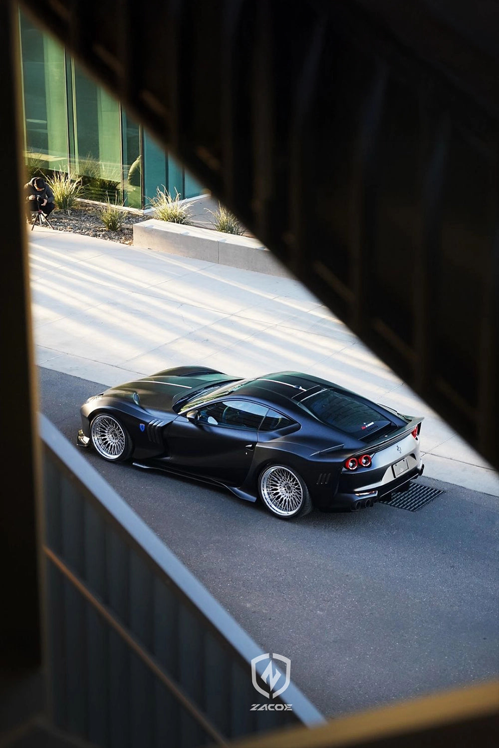 Ferrari 812 Superfast Widebody Carbon Fiber Kit – Muscular Stance Upgrade
