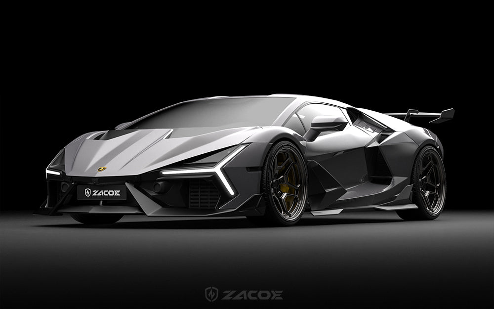 Lamborghini Revuelto Carbon Fiber Body Kit – Stealth Fighter Edition