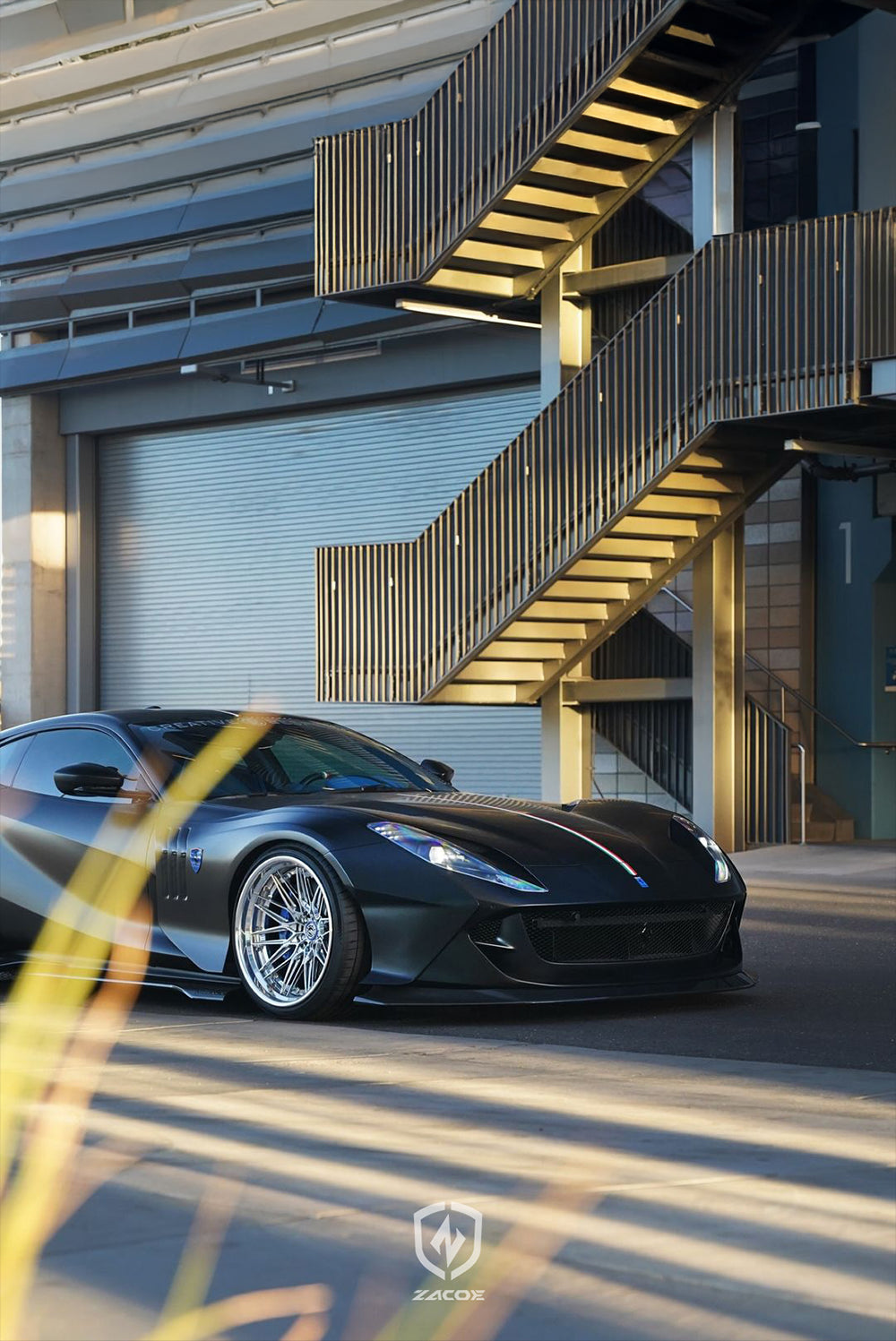 Ferrari 812 Superfast Widebody Carbon Fiber Kit – Muscular Stance Upgrade