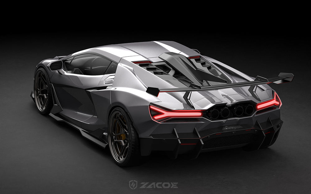 Lamborghini Revuelto Carbon Fiber Body Kit – Stealth Fighter Edition