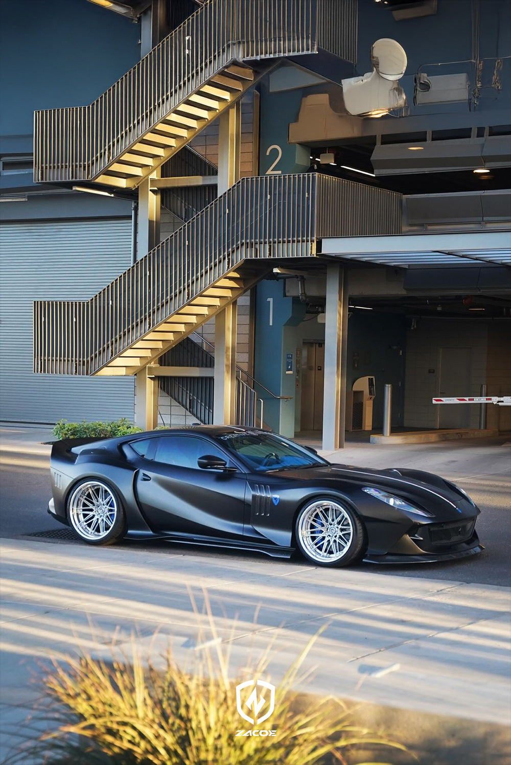 Ferrari 812 Superfast Widebody Carbon Fiber Kit – Muscular Stance Upgrade