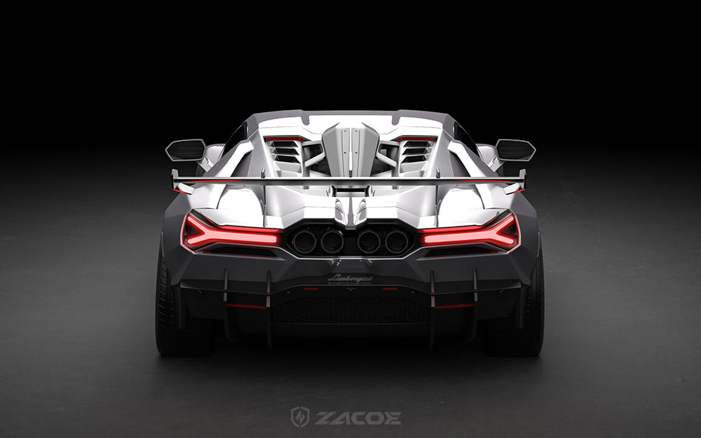 Lamborghini Revuelto Carbon Fiber Body Kit – Stealth Fighter Edition