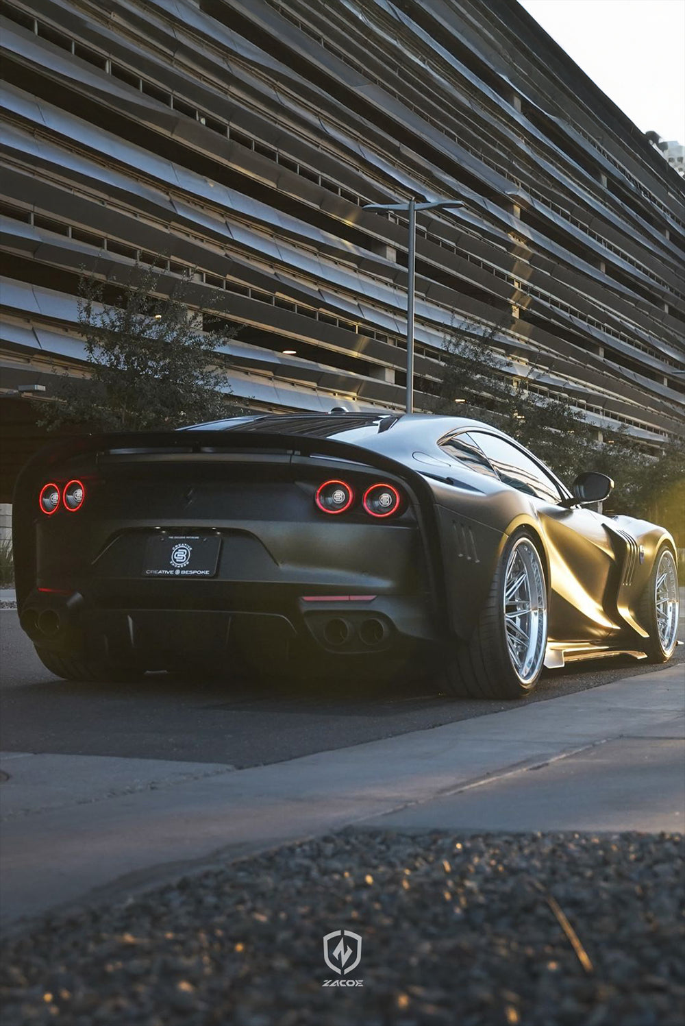 Ferrari 812 Superfast Widebody Carbon Fiber Kit – Muscular Stance Upgrade