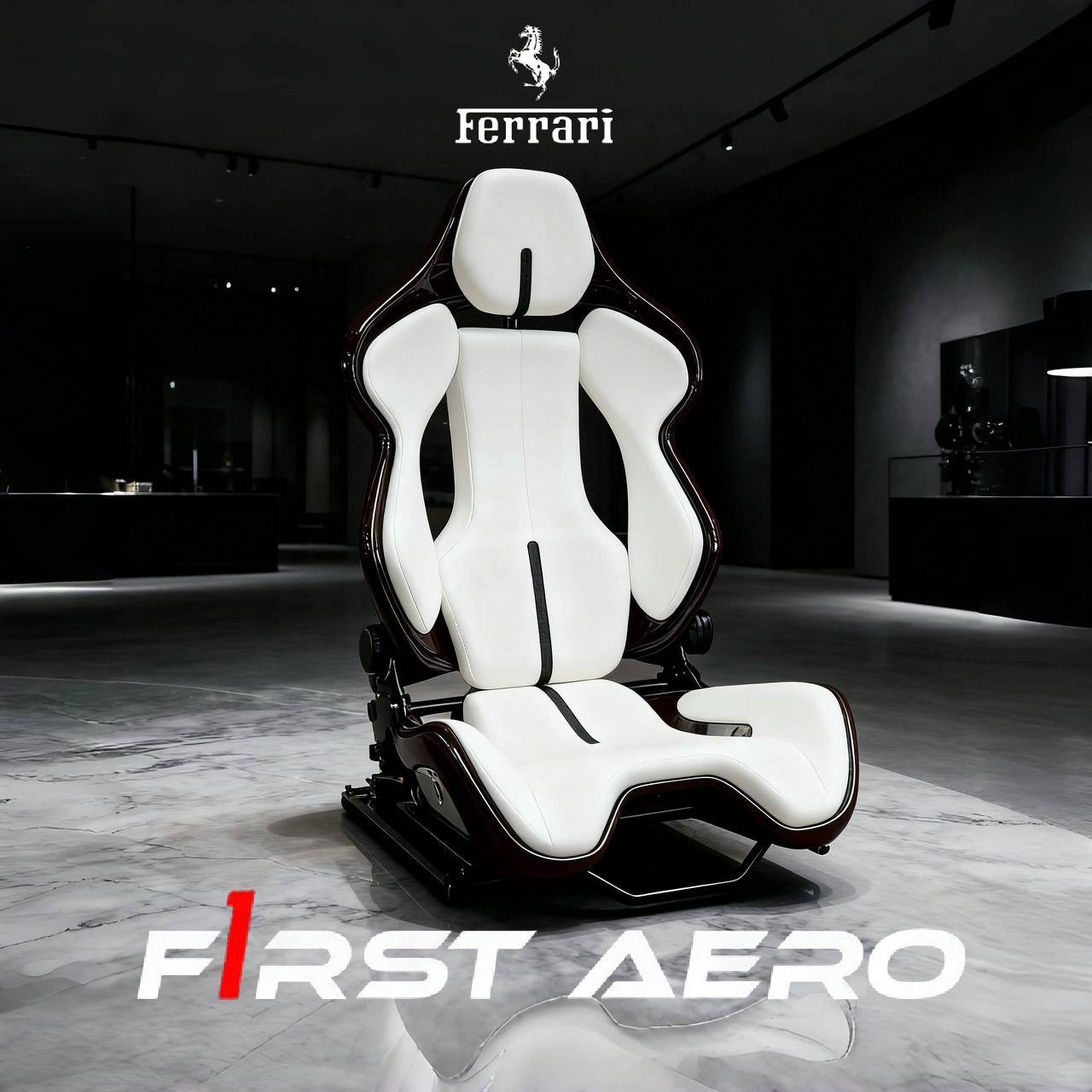 Ferrari 296GTB Dry Carbon Racing Seats – Customizable Bucket Seats