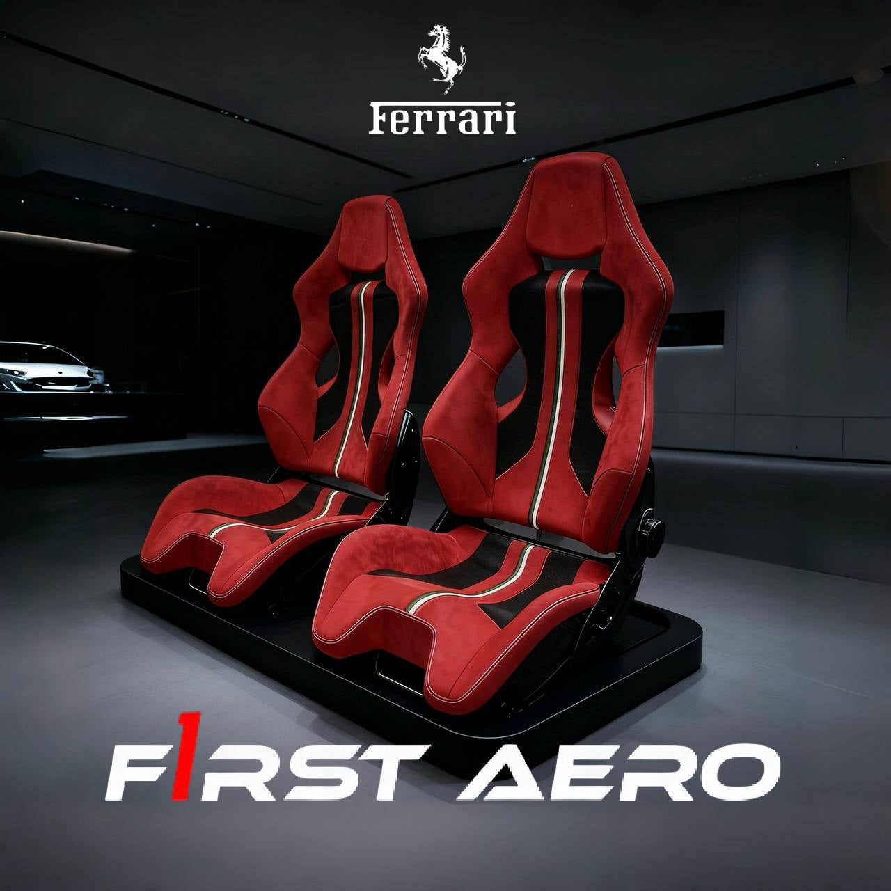 Ferrari 488 GTB / Pista Dry Carbon Racing Bucket Seats – Custom Interior Upgrade