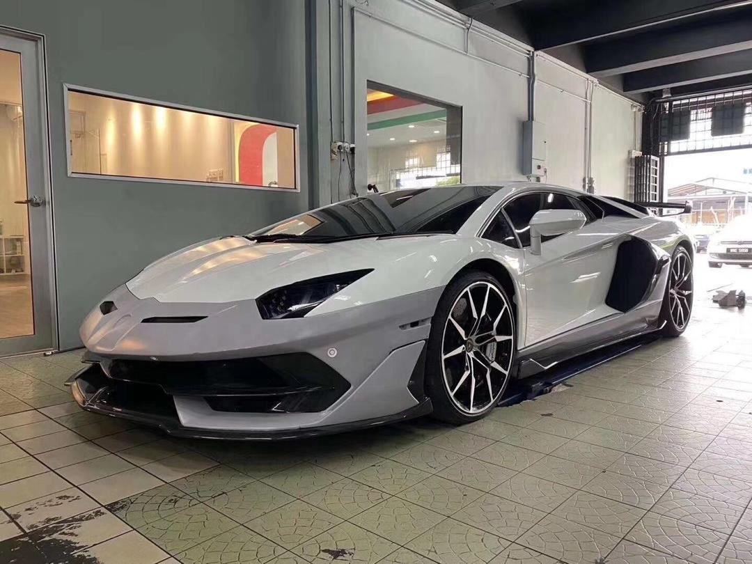 Dry Carbon Fibre Conversion Full Body Kit Conversion for Lamborghini Aventador LP700/720/740/750 Upgrade to SVJ Full Body Kit