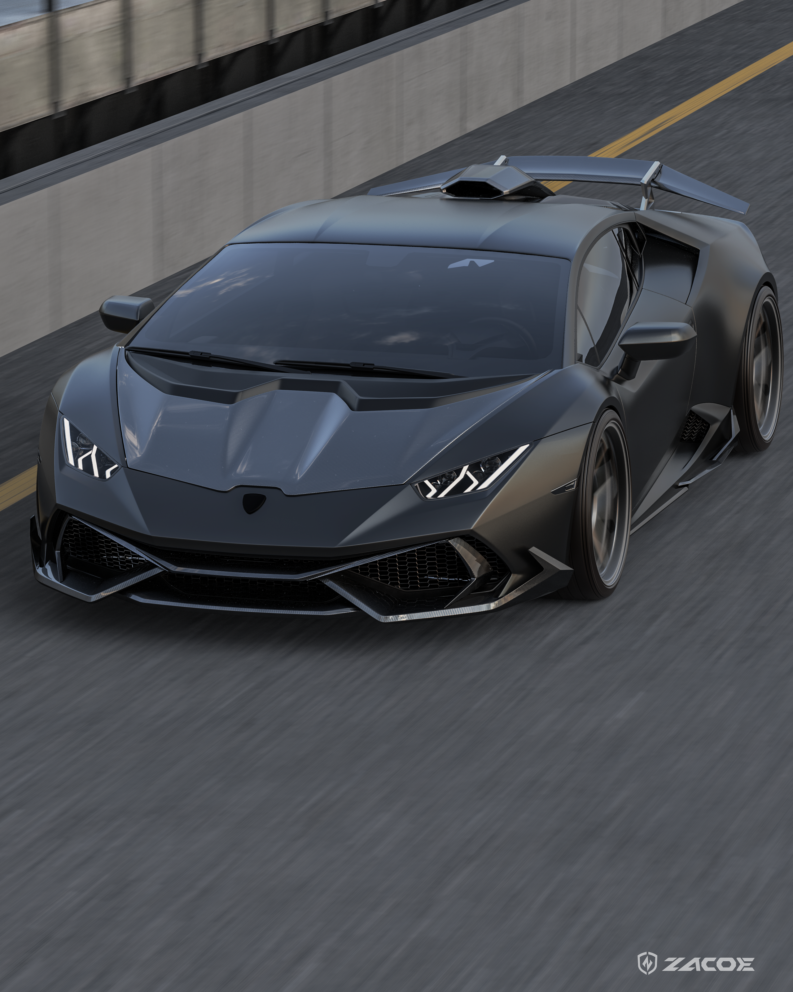 Lamborghini Huracán EVO Carbon Fiber Body Kit