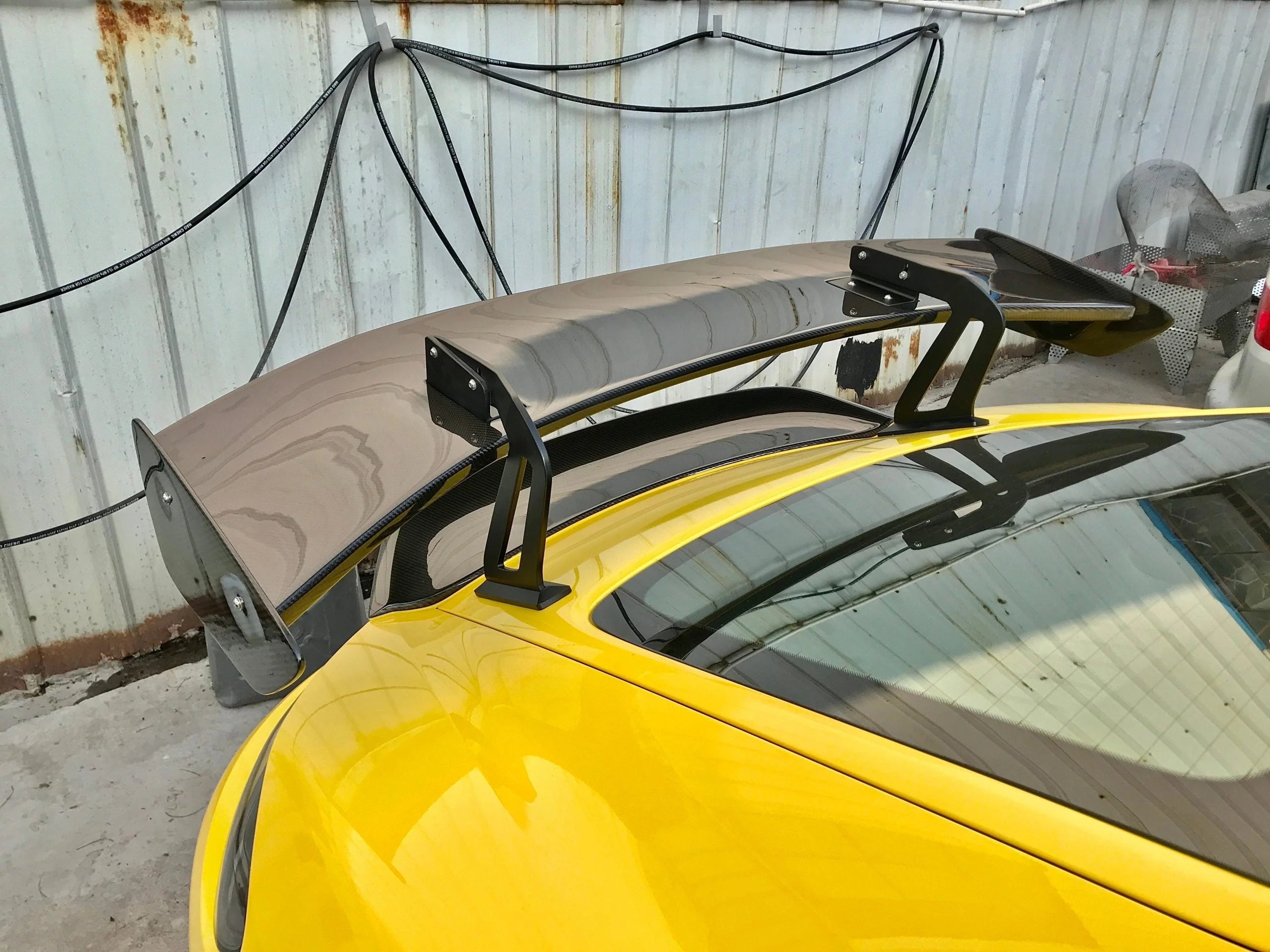 Full DRY Carbon Fiber Full Body Kit For Porsche 718 Upgrade to GT4
