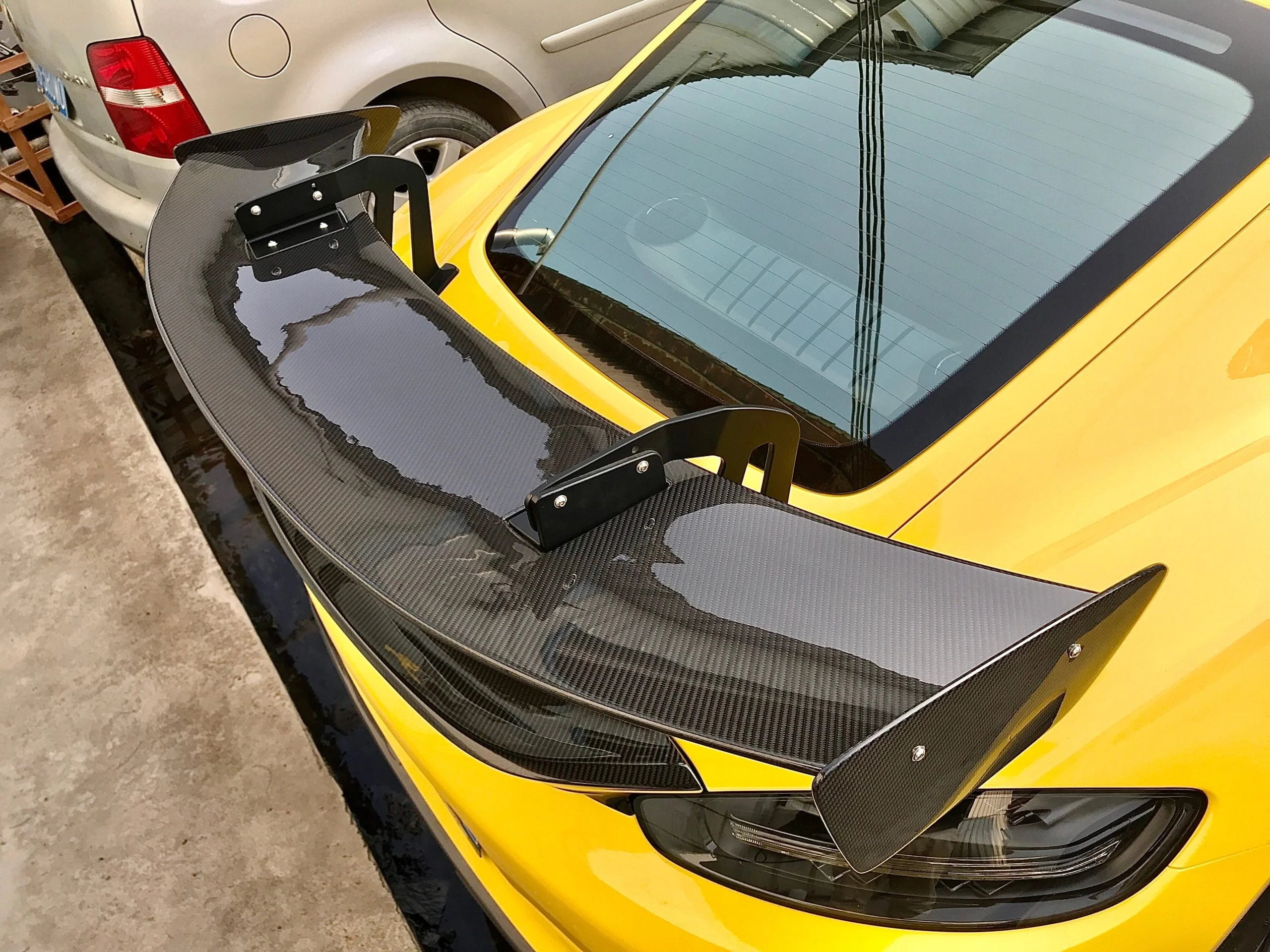 Full DRY Carbon Fiber Full Body Kit For Porsche 718 Upgrade to GT4