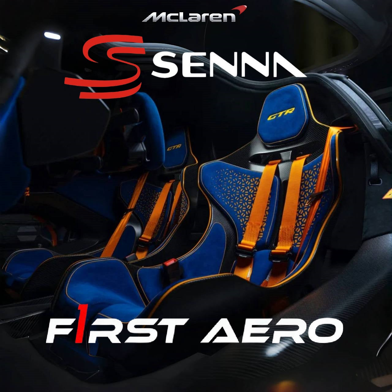 McLaren Carbon Fiber Racing Bucket Seats (Fits 540C, 570S, 600LT, 650S, 675LT, 720S, 765LT, MP4-12C, Senna)