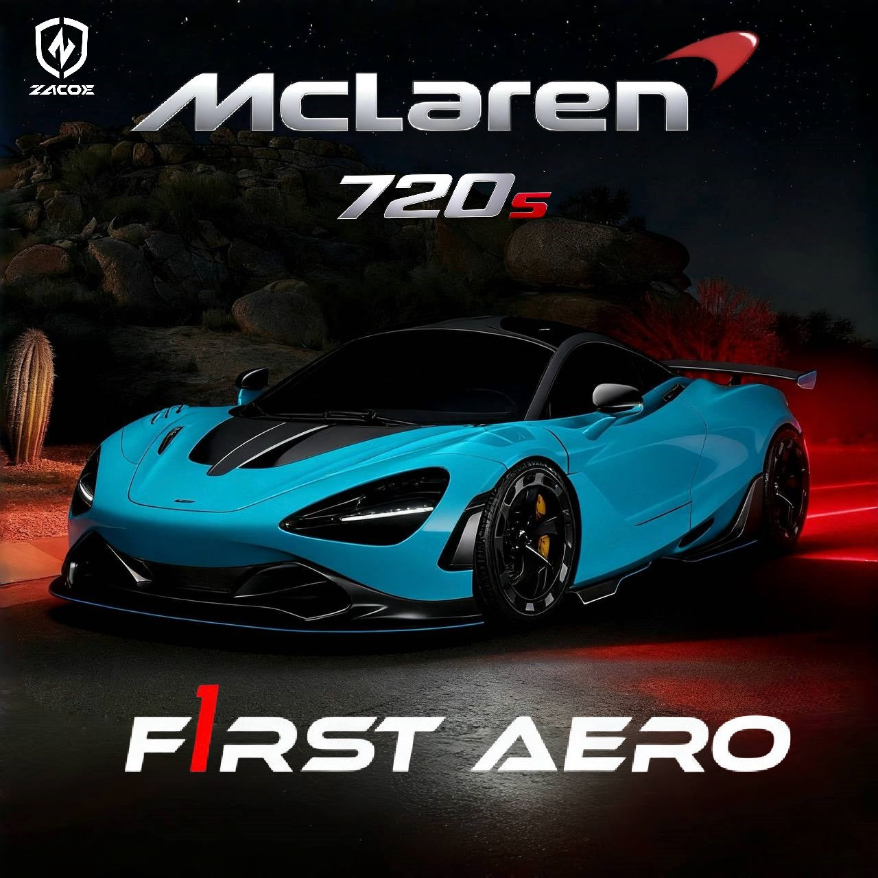McLaren 720S Carbon Fiber Body Kit