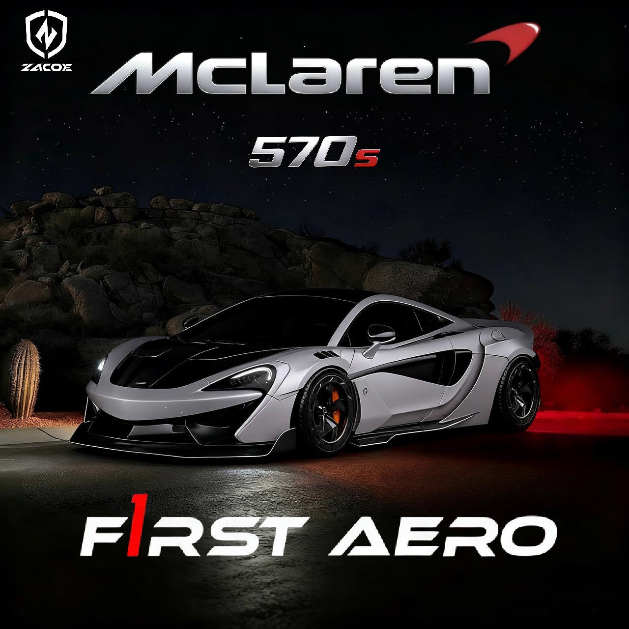 McLaren 570S Wide Body Carbon Fiber Kit – Heritage + Aero Upgrade
