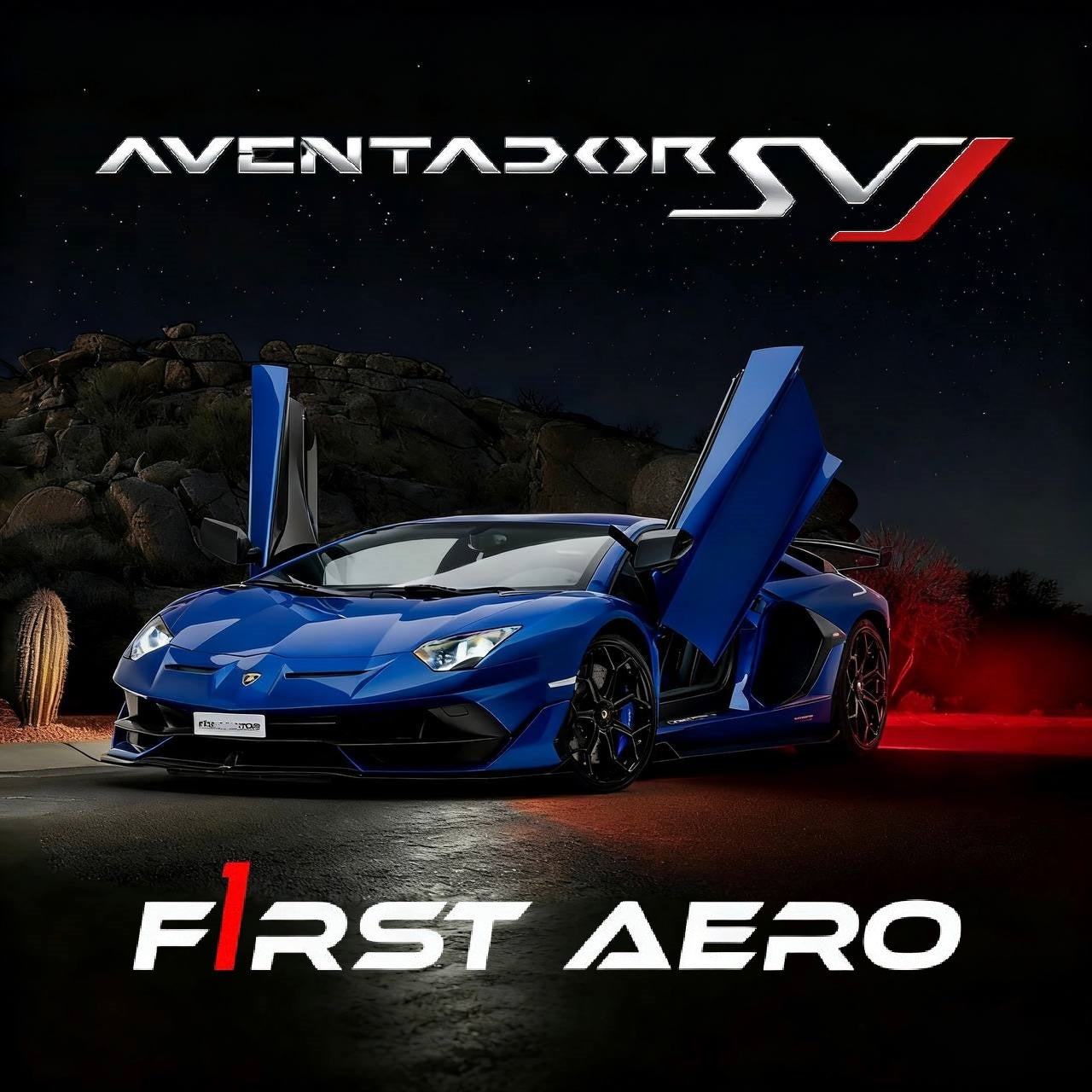 Lamborghini Aventador SVJ Conversion Body Kit (Dry Carbon)